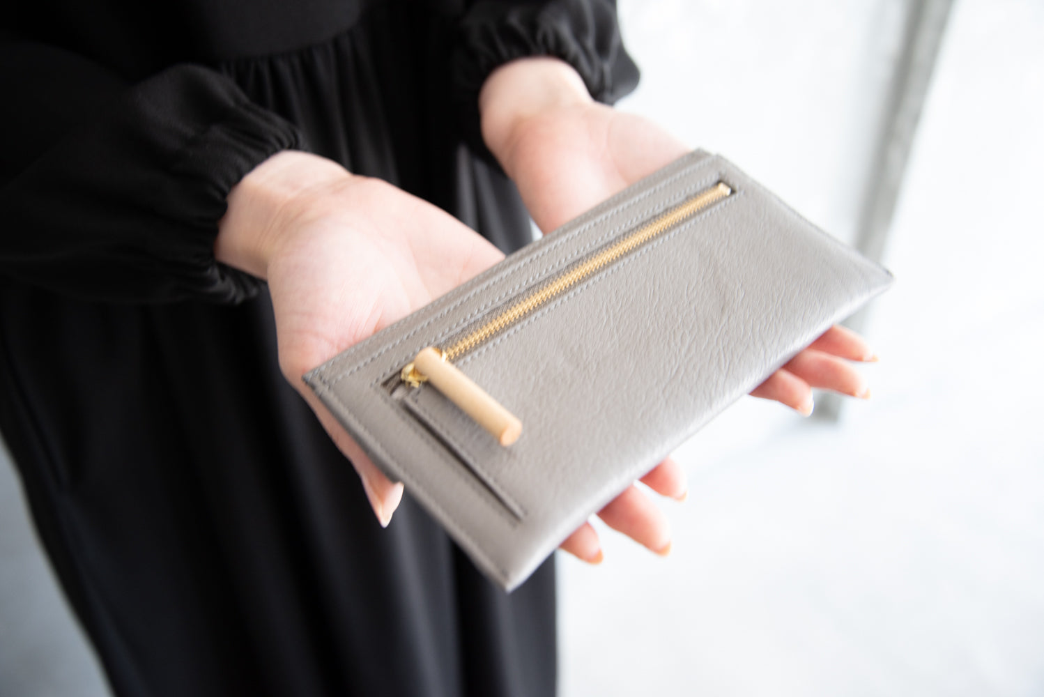 B-014 Long Wallet / Black