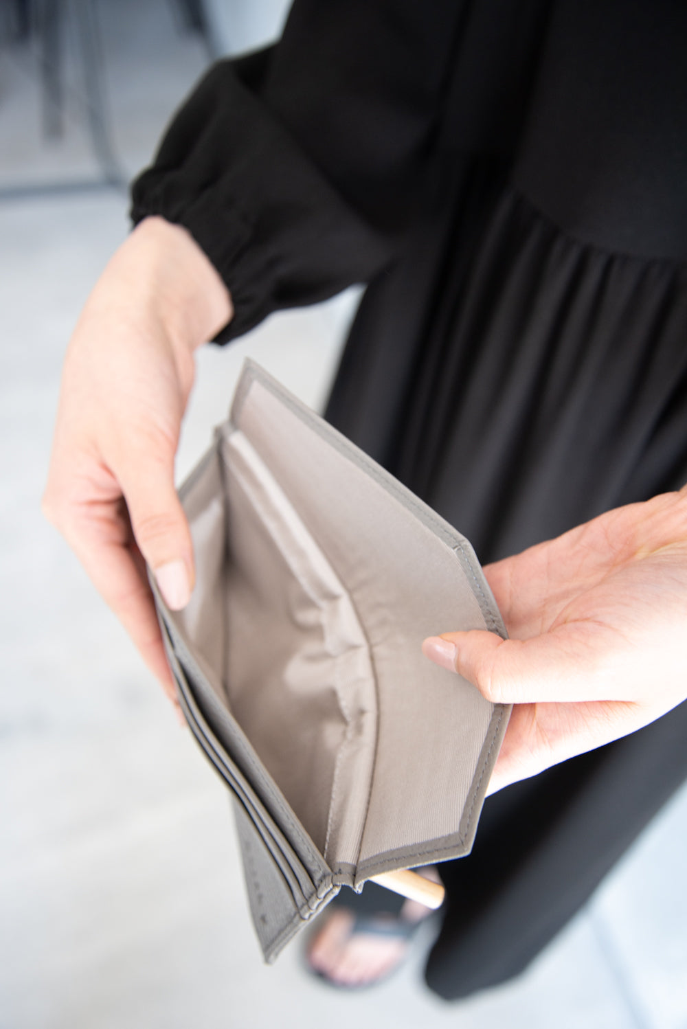 B-014 Long Wallet / Black