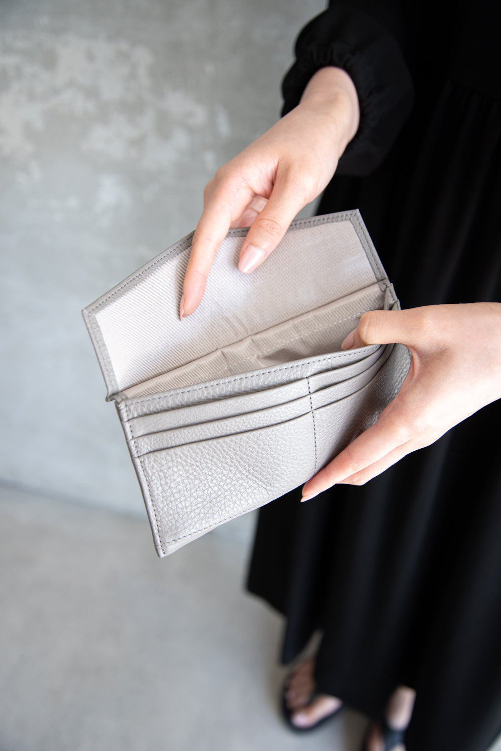 B-014 Long Wallet / Black