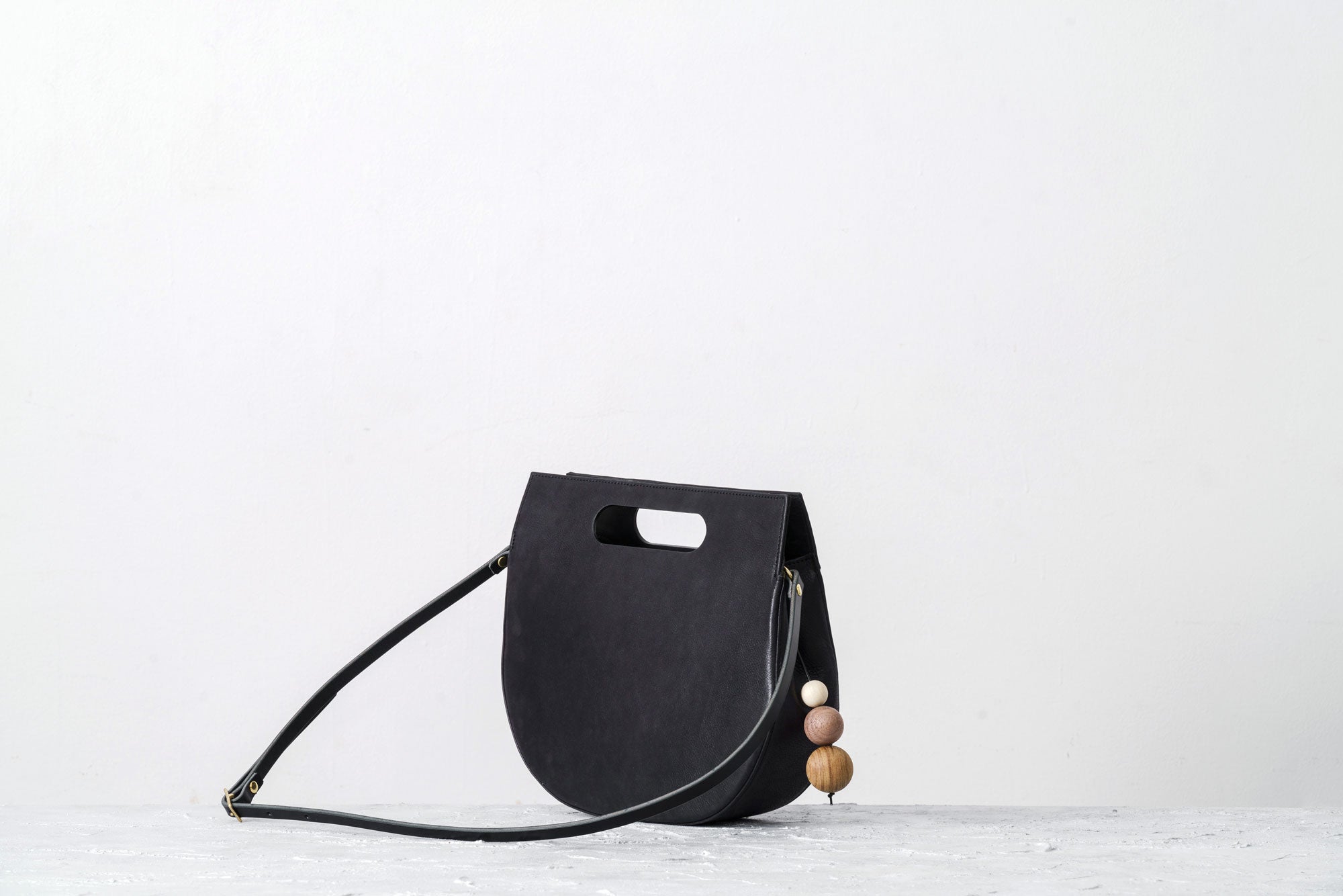 Sarah mu サラミュー BN-003 GRY 半丸トート & ショルダーバッグ